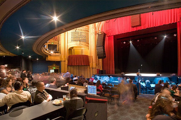 Warfield Theater Sf Seating Chart